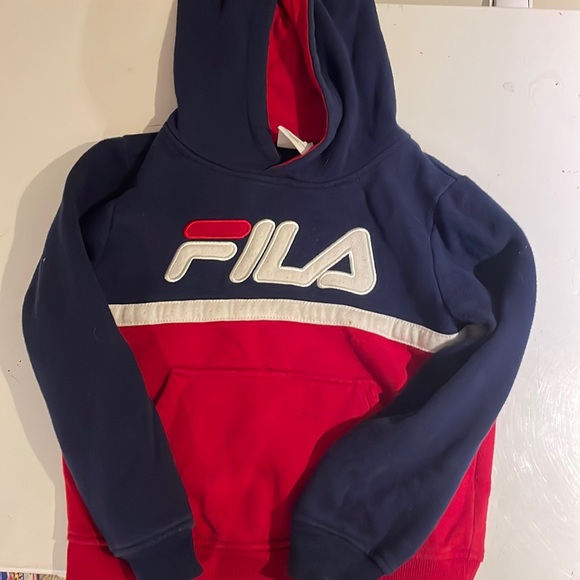 Boys size 5 Fila hoodie - Picture 1 of 1
